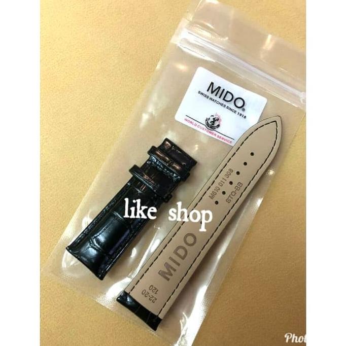 RECOMENDED TALI STRAP JAM TANGAN MIDO KULIT LEATHER