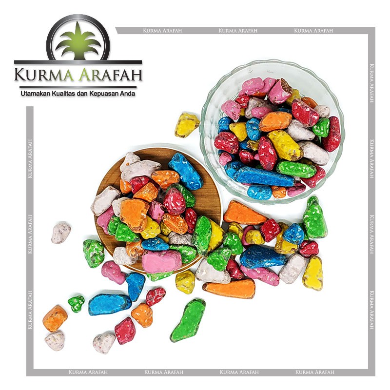 

QH Coklat Batu Kerikil 1 kg Oleh Oleh Haji Umroh