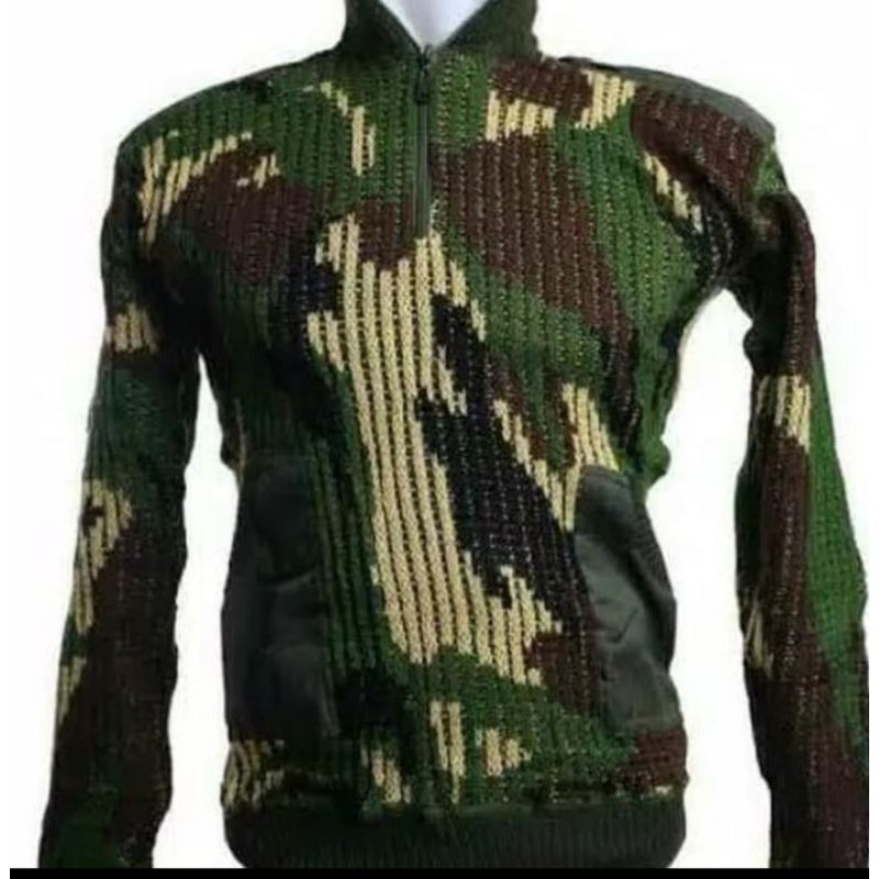 SWEATER LORENG ARMY//BANYAK MOTIF// TEBAL HANGAT DI BADAN