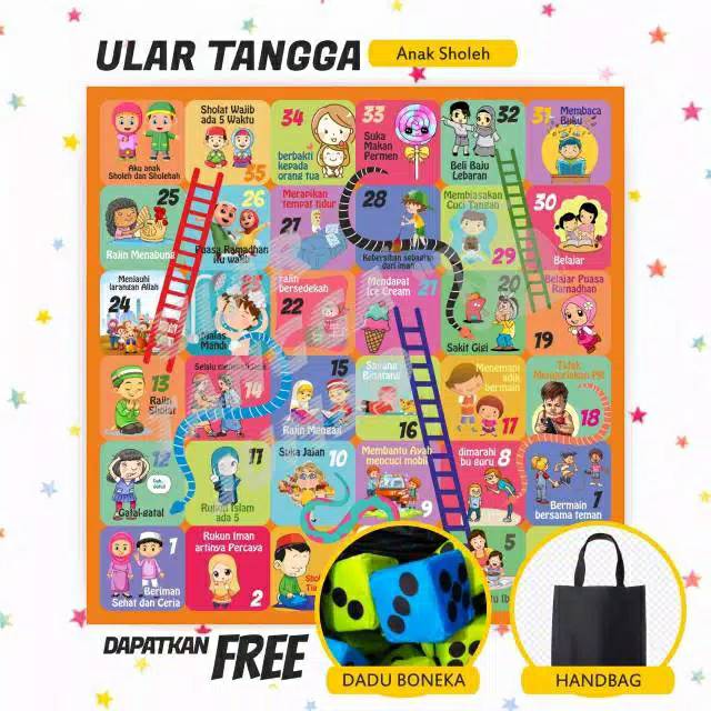 Ular tangga jumbo/tikar ular tangga/karpet ular tangga