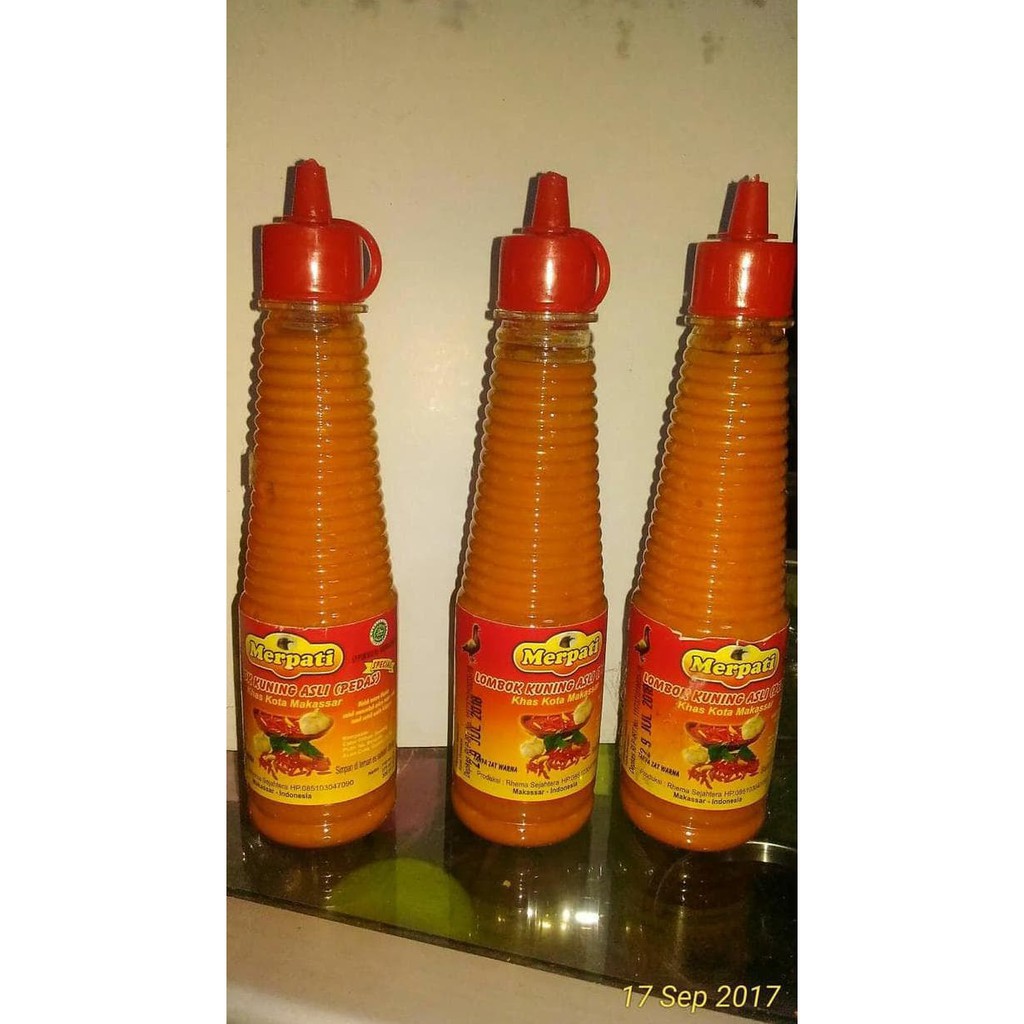 

Sambal Lombok Kuning Asli Makassar