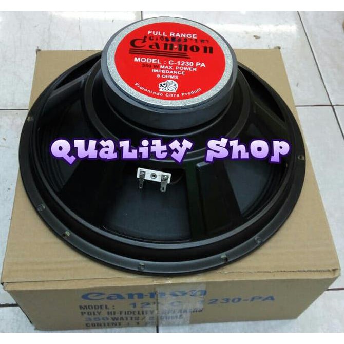 Sale Speaker 12 Inch Canon 1230 Pa