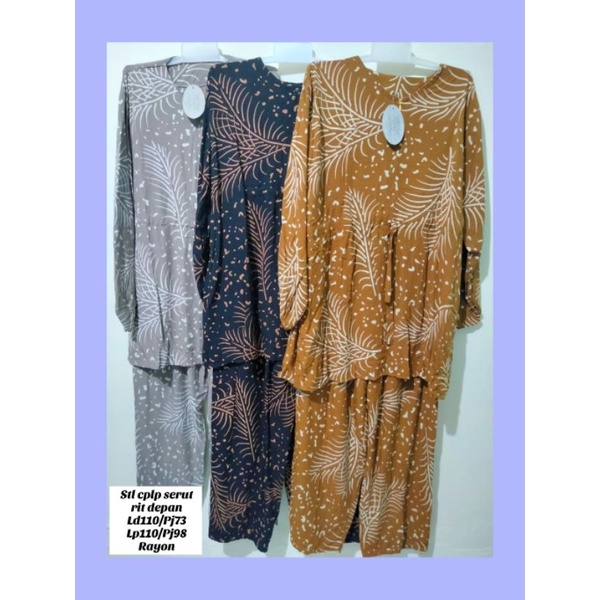 SETELAN CPLP DEWASA BAHAN RAYON SETELAN CPLP BAJU TIDUR / SETELAN RAYON DEWASA