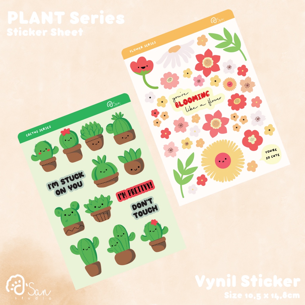 

Plant Series Sticker Sheet