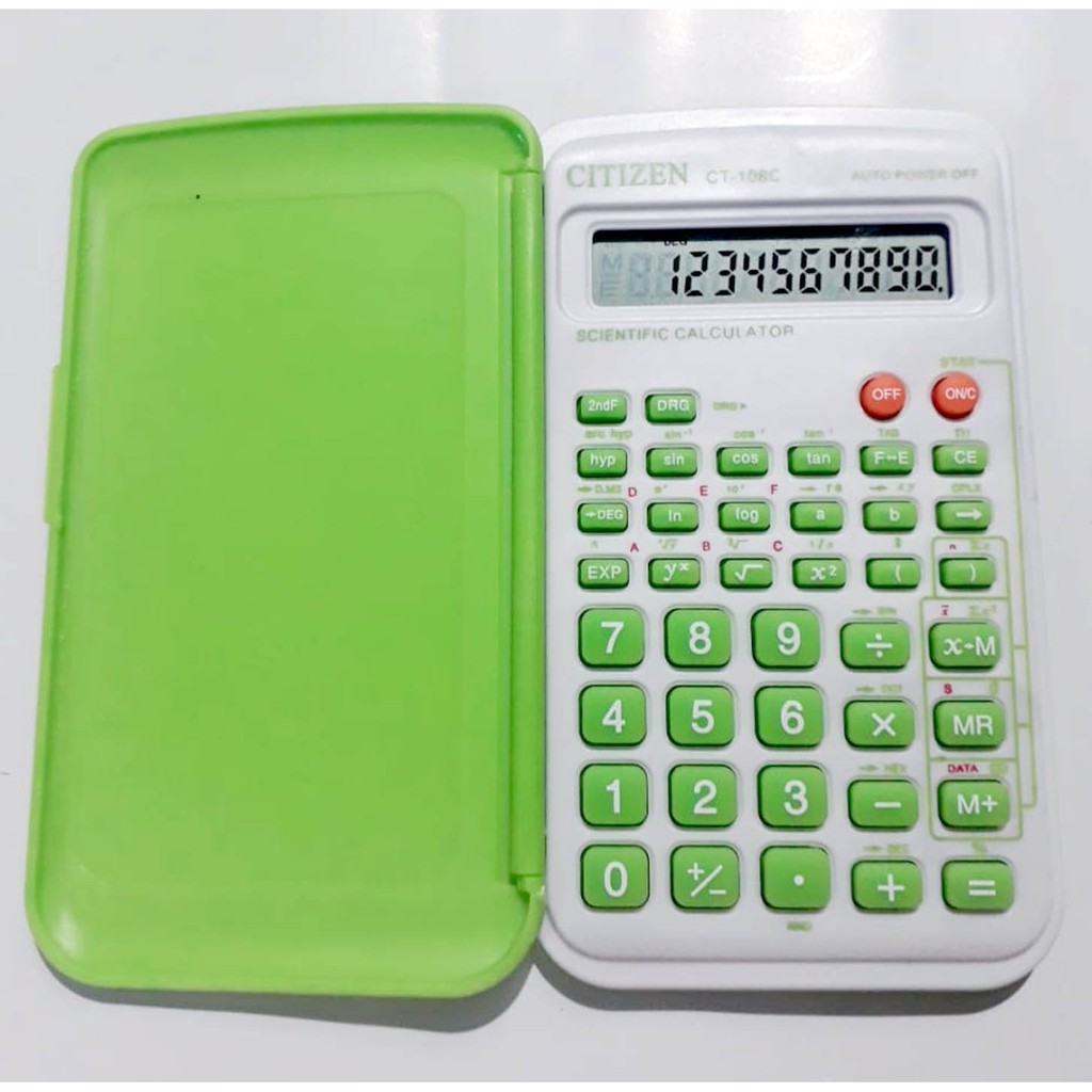 

HJK KALKULATOR SCIENTIFIC CITIZEN CT 108 / KALKULATOR SCIENTIFIC TER MURAH