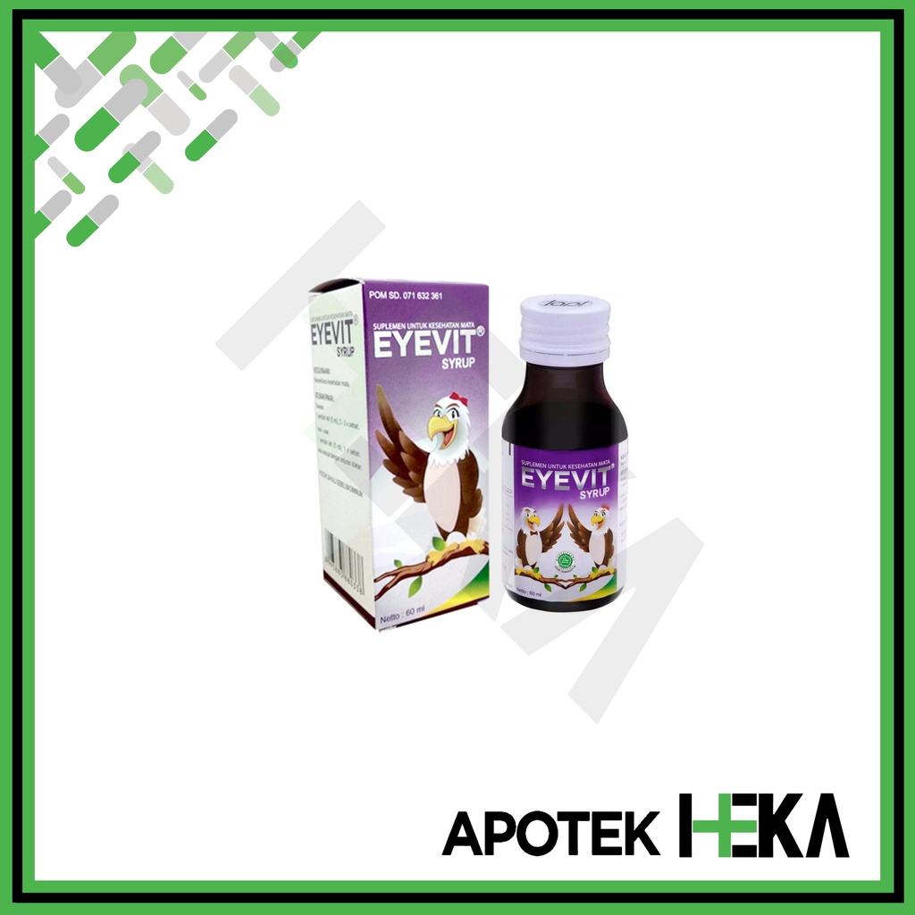 Eyevit Sirup 60 ml - Melindungi Mata Anak (SEMARANG)