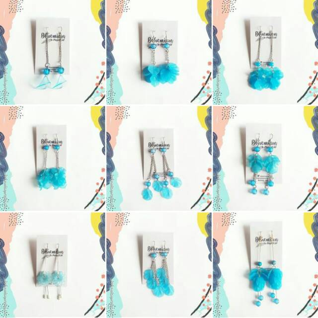 Earing Sale Bandung Blue Series