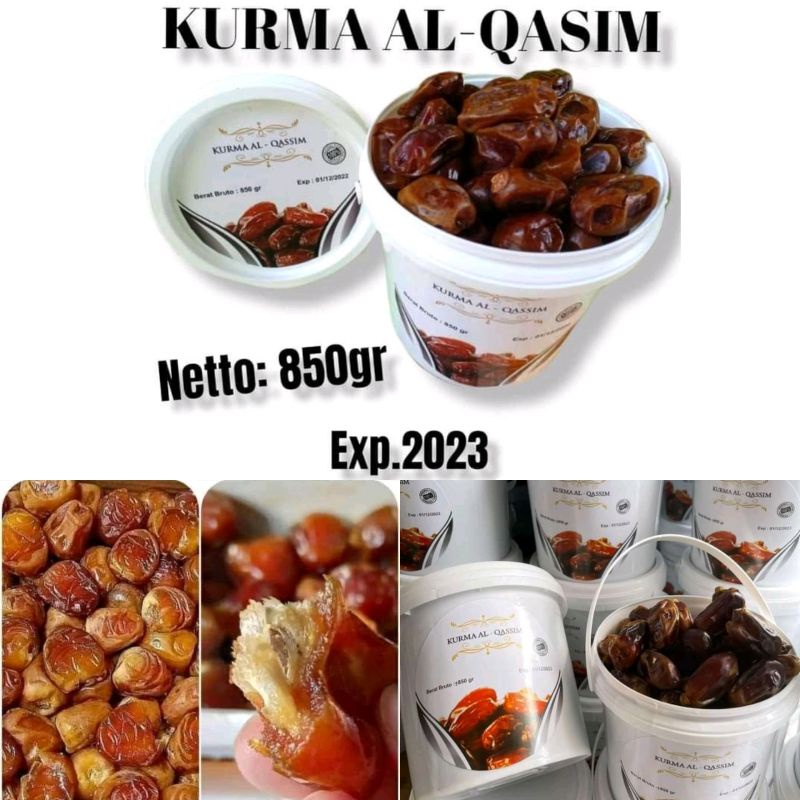

KURMA AL QASSIM 850GR KEMASAN EMBER