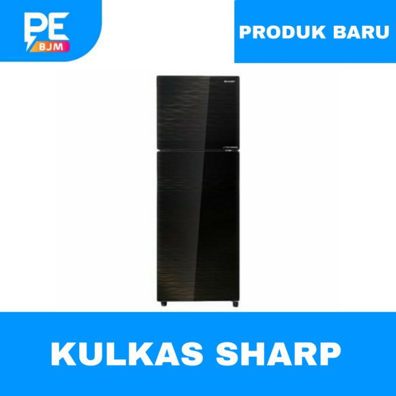 KULKAS SHARP 2 PINTU INVERTER - SJ-326XI-MK - GARANSI RESMI - KIRIM INVOICE