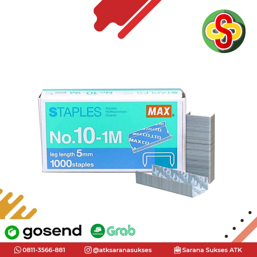 Isi Staples MAX No.10-1M