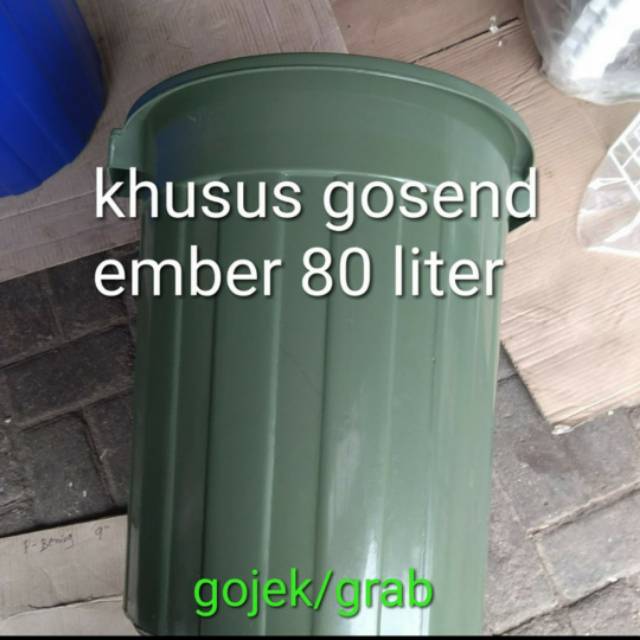 Ember Plastik 80 Liter / Ember Jumbo