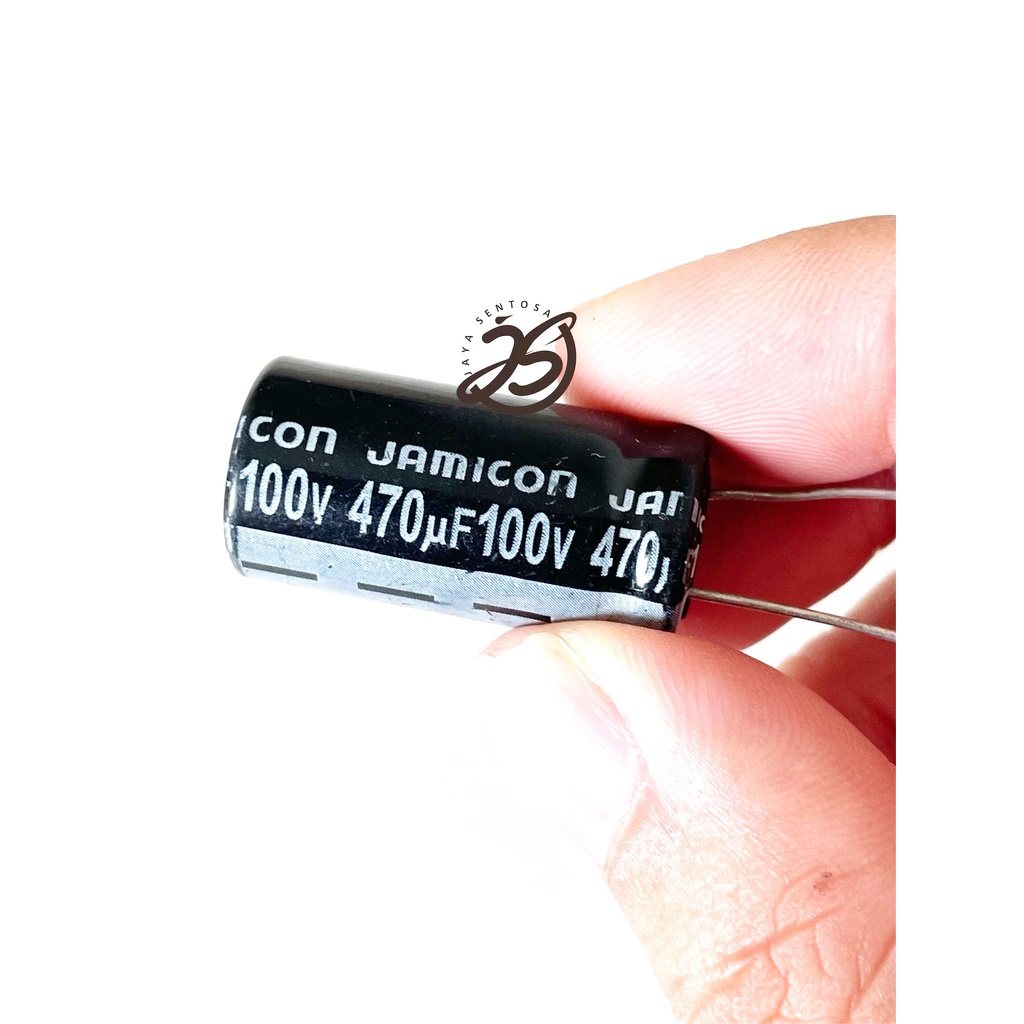 ELCO 470UF 100V (1 BUAH) KAPASITOR CAPACITOR ELCO KAPASITOR ELKO KAPASITOR 470 UF 100 V