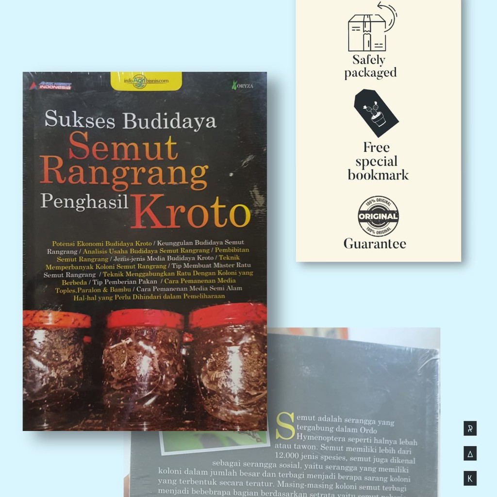 SUKSES BUDIDAYA SEMUT RANGRANG PENGHASIL KROTO