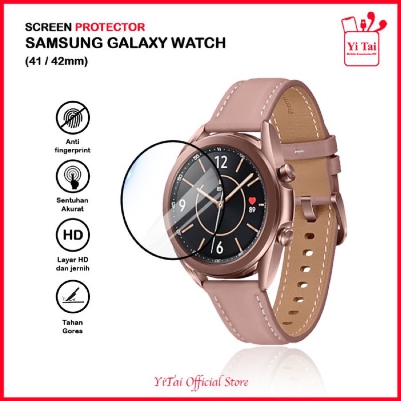 Tempered Glass Nano 3D For Samsung Galaxy Watch 41MM 42MM 45MM Promo Sen