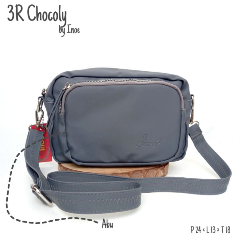 tas Inoe 3 ruang bahan chocoly
