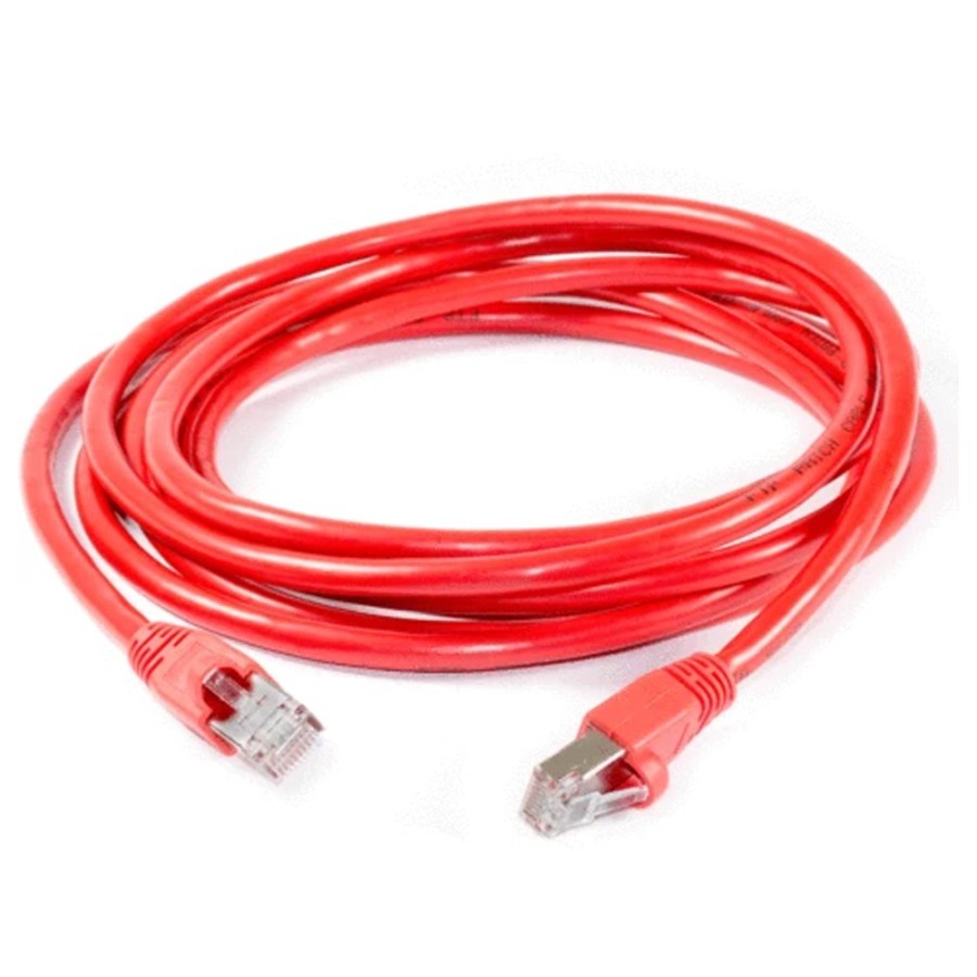 AMP COMMSCOPE 1-1859249-0 Patch Cord Cable UTP Cat 6 10 ft Merah 3M