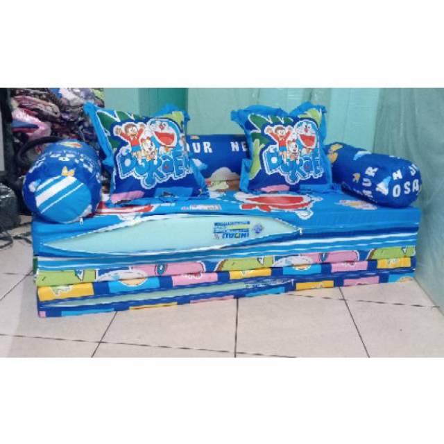 sofa bed inoac ASLI Eon D23 200x120x10 dan 5 inoac asli D23
