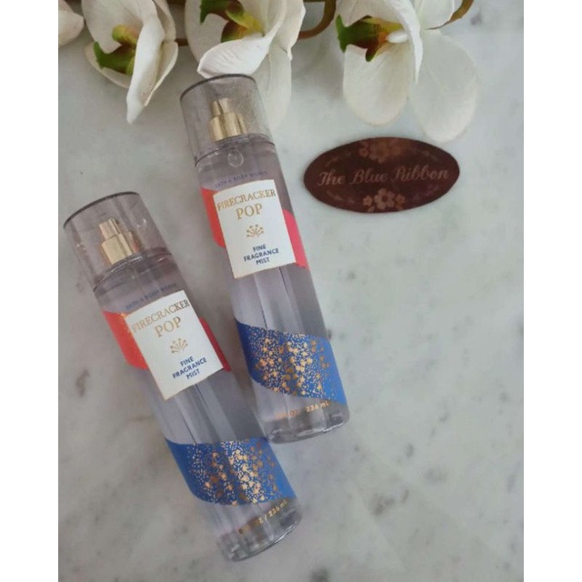 LIMITED EDITION !! BATH AND FIRECRACKER POP BODY MIST