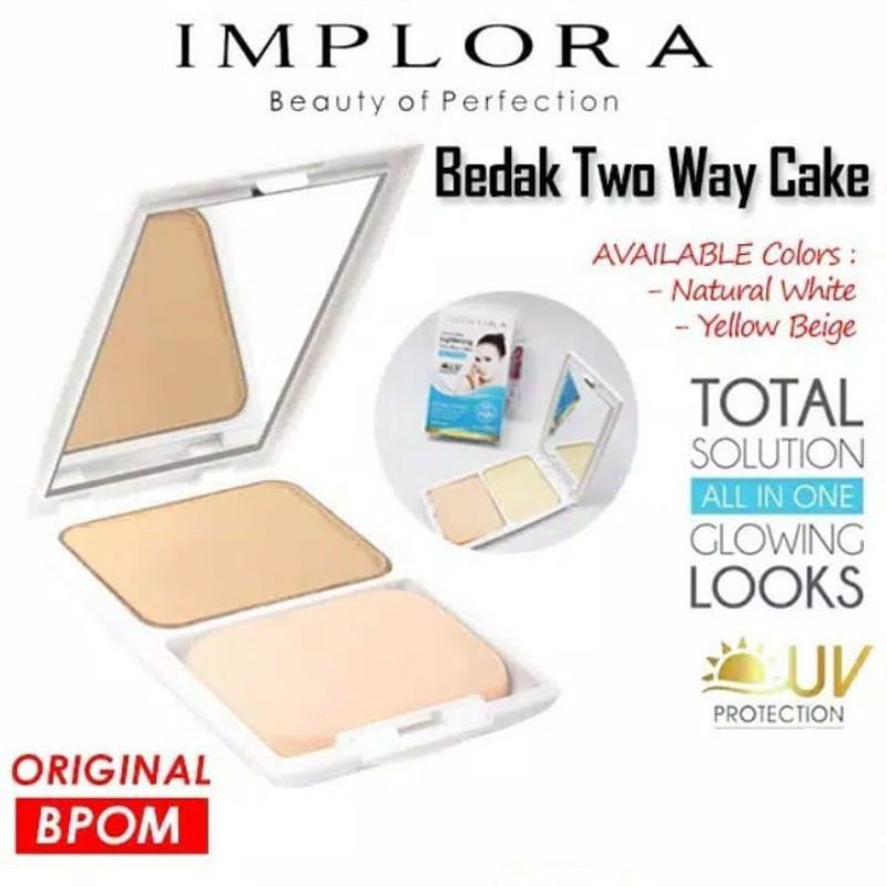 implora bedak two way cake BPOM-5