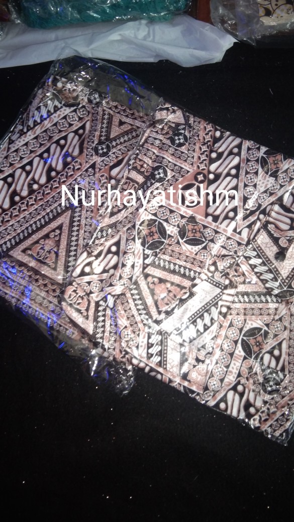 Shopashop Solo Batik Couple Hawwa Brocade Tille Mutiara Kombinasi