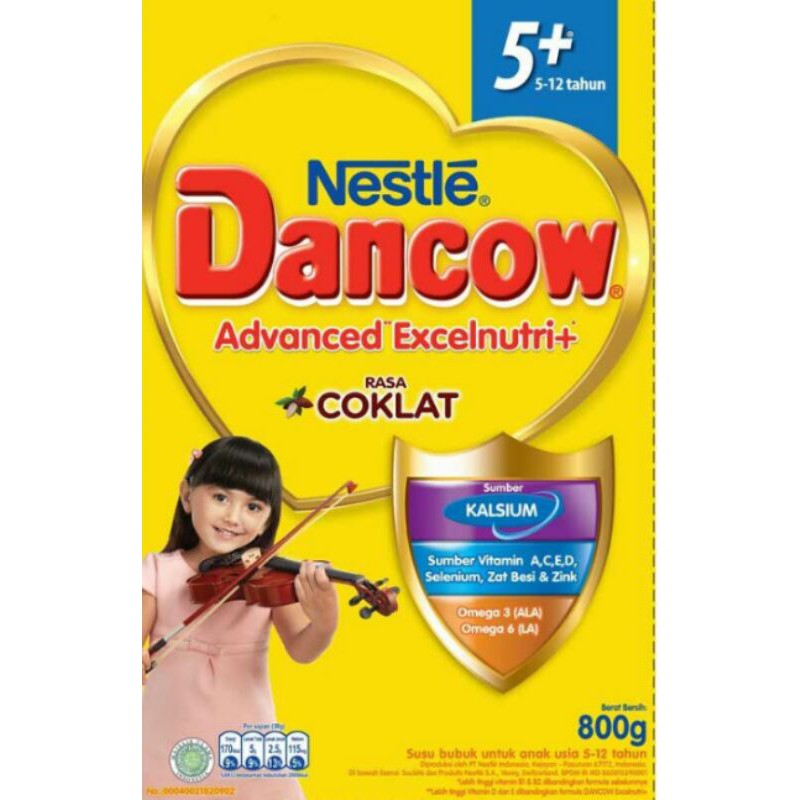 

Dancow 5+ coklat 800g