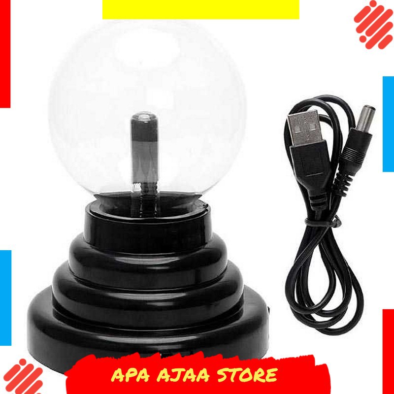 Hot Promo ! Pajangan Lampu Bola Kristal Plasma Light Sphere - ZC211700