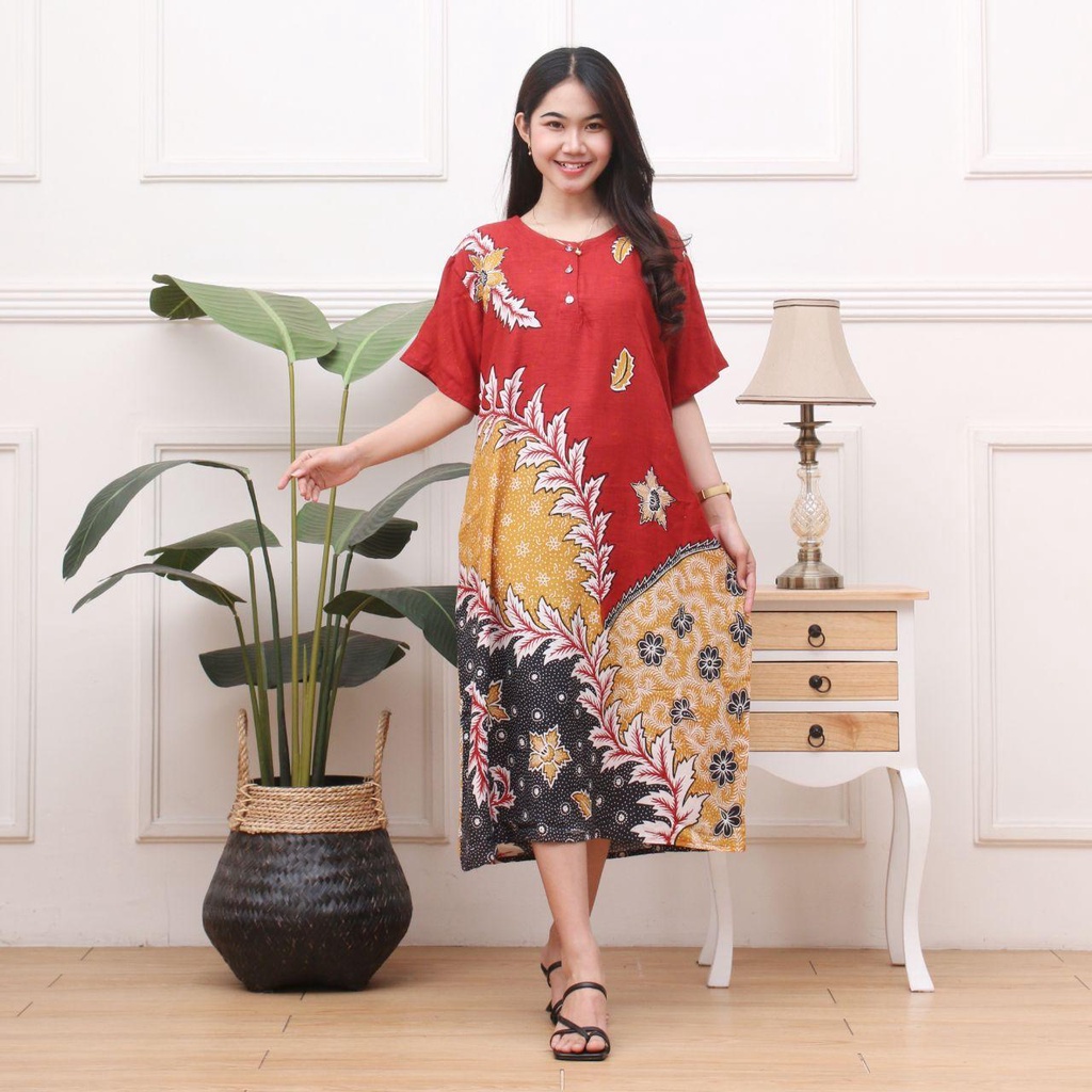 Daster Jumbo BIANCA Daster Busui  Daster Cantik  Baju Tidur  Baju santai  Daster Batik