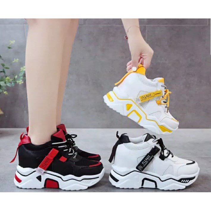 Sepatu Sneakers Wanita JINTU 3 Varian Warna Original