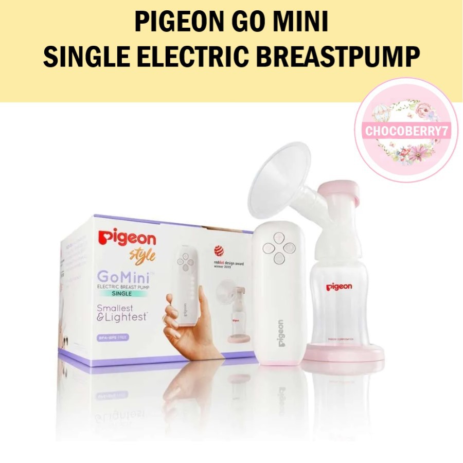 Pigeon Go Mini Single Electric Breast Pump Pompa Asi GoMini