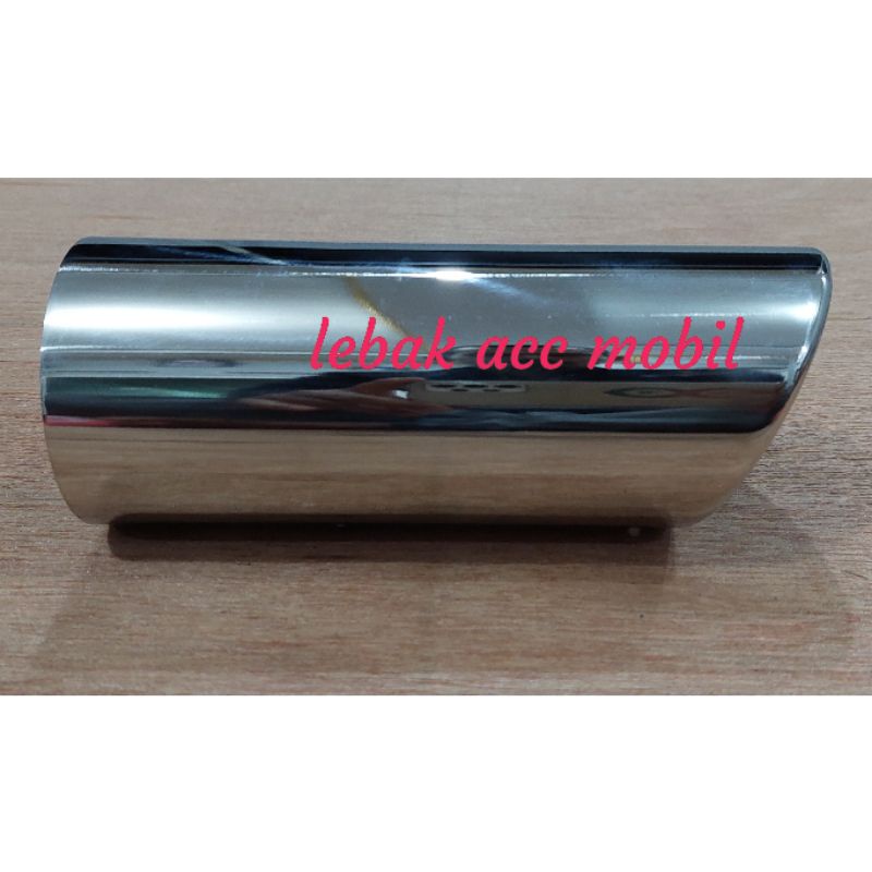 muffler cutter / buntut ujung knalpot mobil daihatsu terios model ujung miring