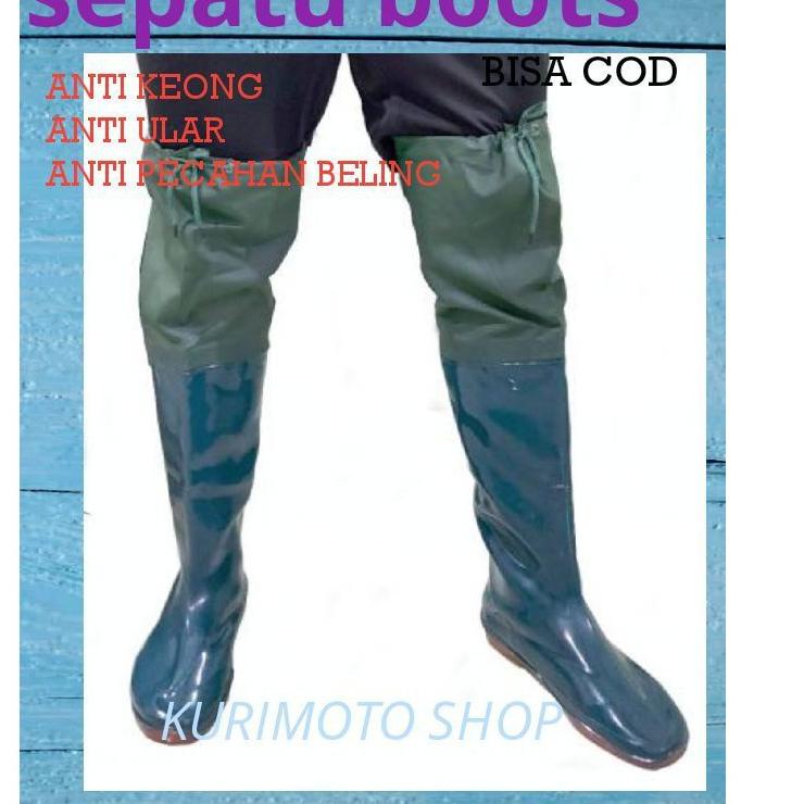 Terkini SEPATU BOOT KARET PETANI SAWAH TERNAK MANCING ❅➯ 87
