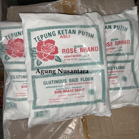 

Tepung Ketan / Glutinous Rice Flour Rose Brand 500 gr