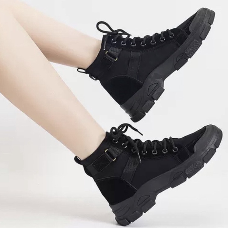 AVANCEID 1860 Sepatu Sneakers Boots Wanita Canvas Import