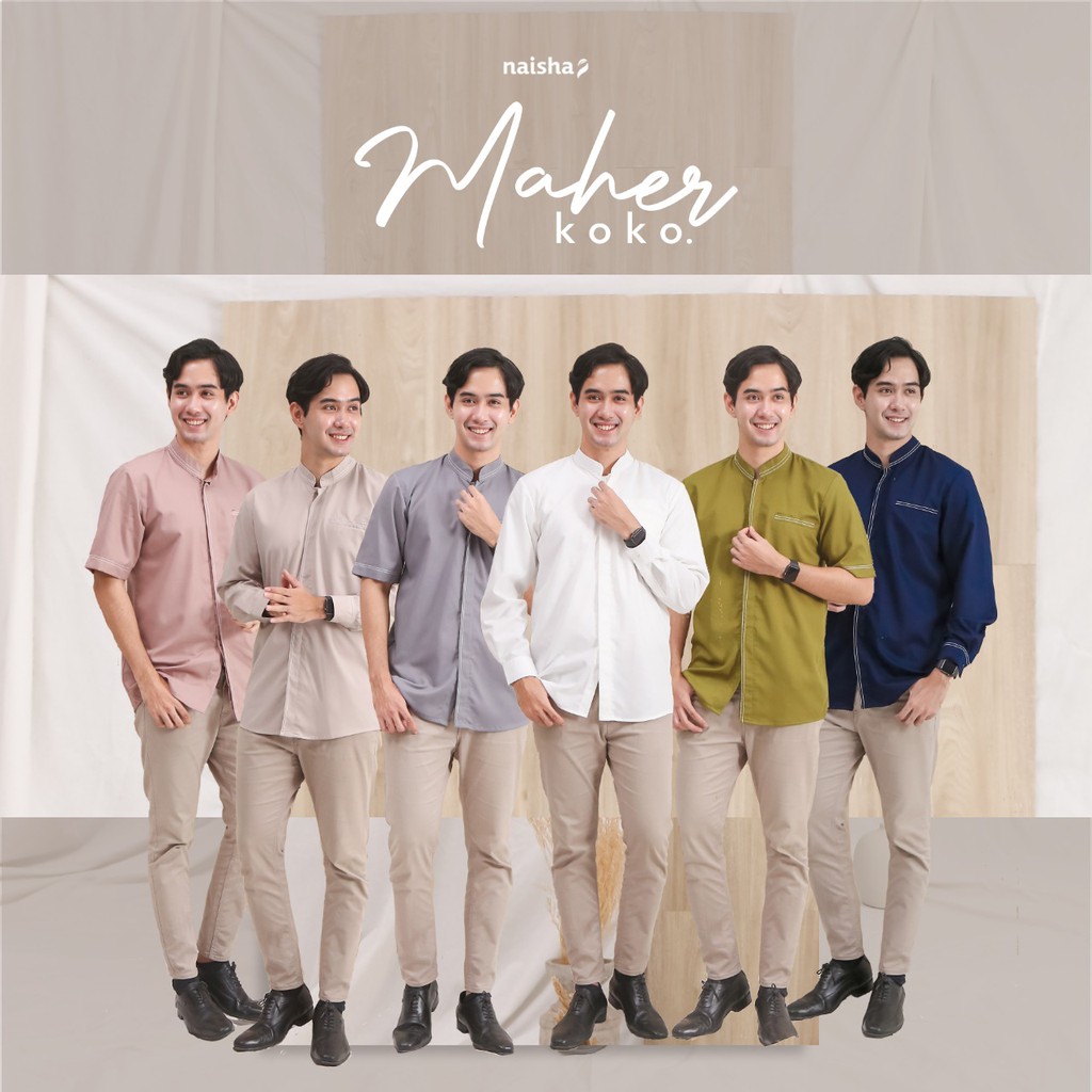 Maher Koko dewasa lengan pendek by Naisha