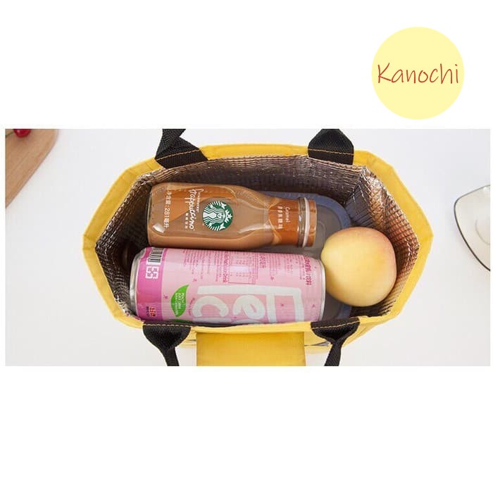 Tas Bekal Makan Cooler Lunch Bag Sekolah Travel Motif Ikan Fish