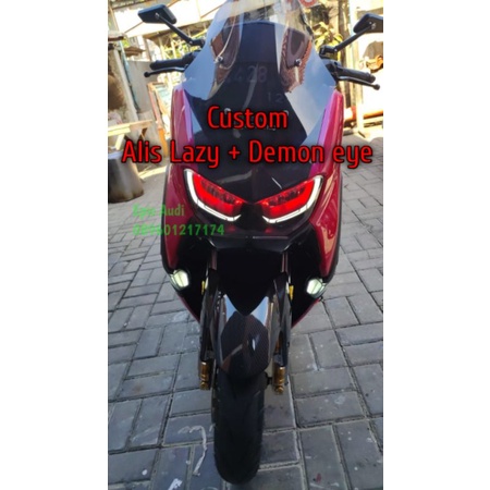 paket headlamp new nmax alis Lazy custom