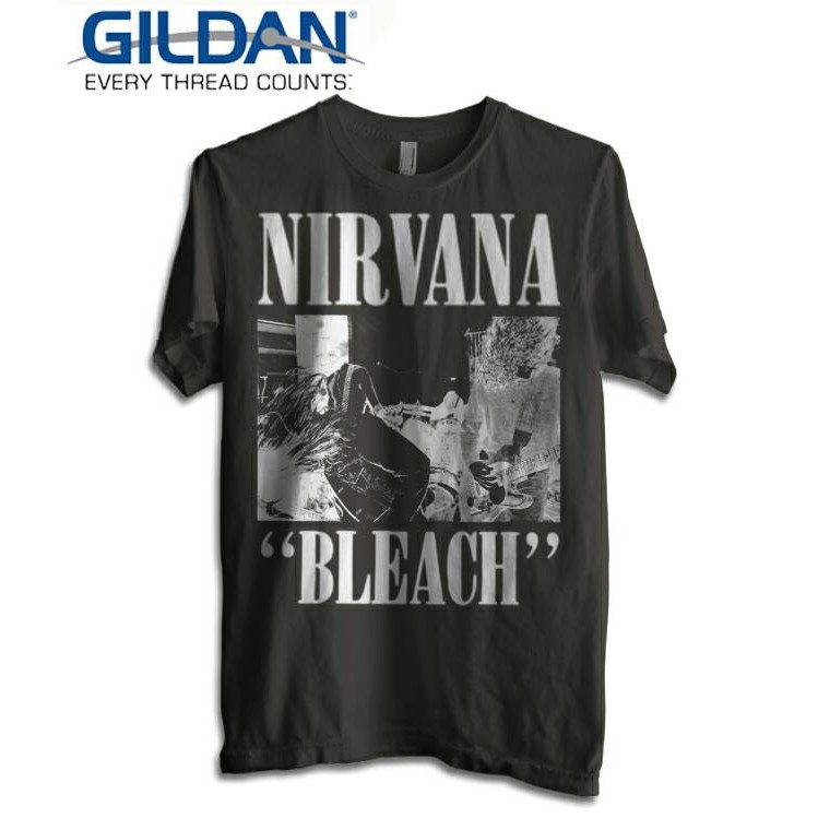 Kaos NIRVANA Bleach GILDAN Tshirt