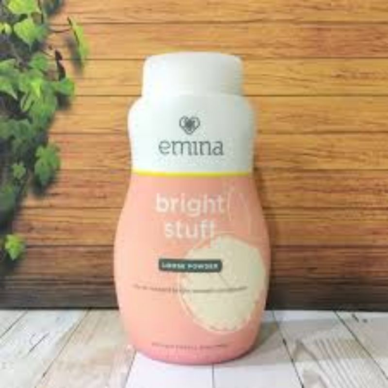 Emina bright stuff loose powder 55gr bedak tabur