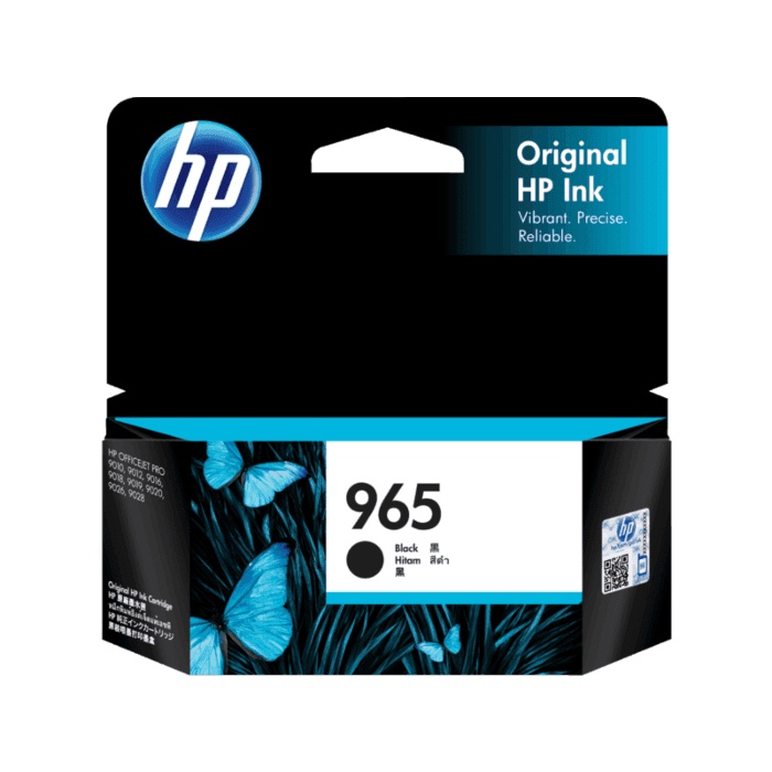 Tinta HP 965 Black Original Cartridge - 3JA80AA