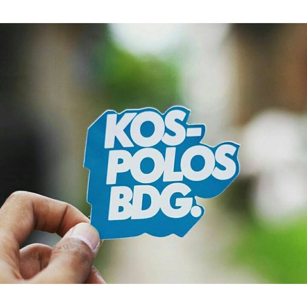 STIKER Cutting GALERY KAOS POLOS