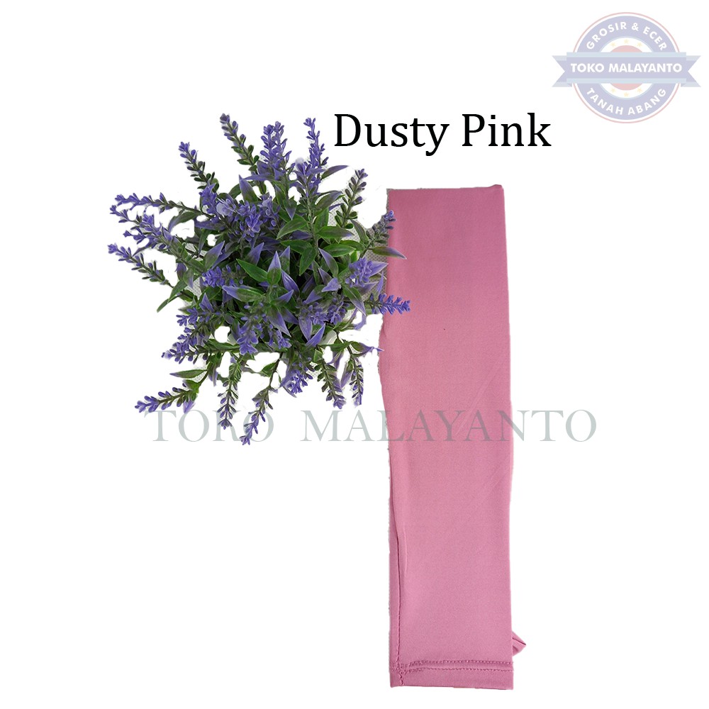 MANSET TANGAN DAN MANSET TANGAN JEMPOL  Pria dan Wanita/Fingerless/Handshock Jempol Polos Bahan KAOS-Dusty Pink