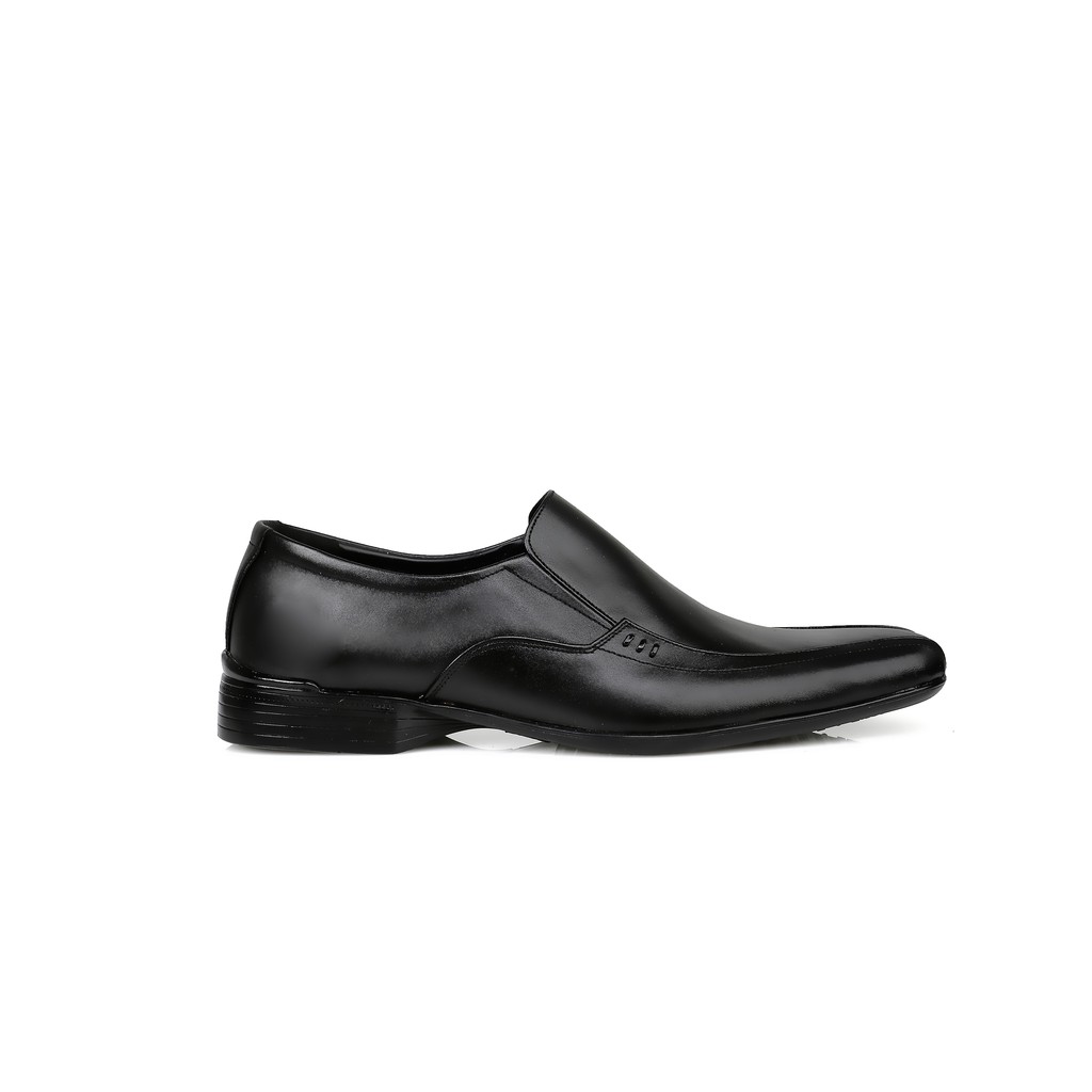 Sepatu Pantofel Pria Slip on - Winshor - 7808 - Benedict - Black