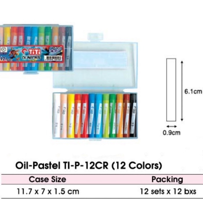 

PASTEL-DRY-OIL- JUAL TITI OIL PASTEL 12CR CRAYON -OIL-DRY-PASTEL.