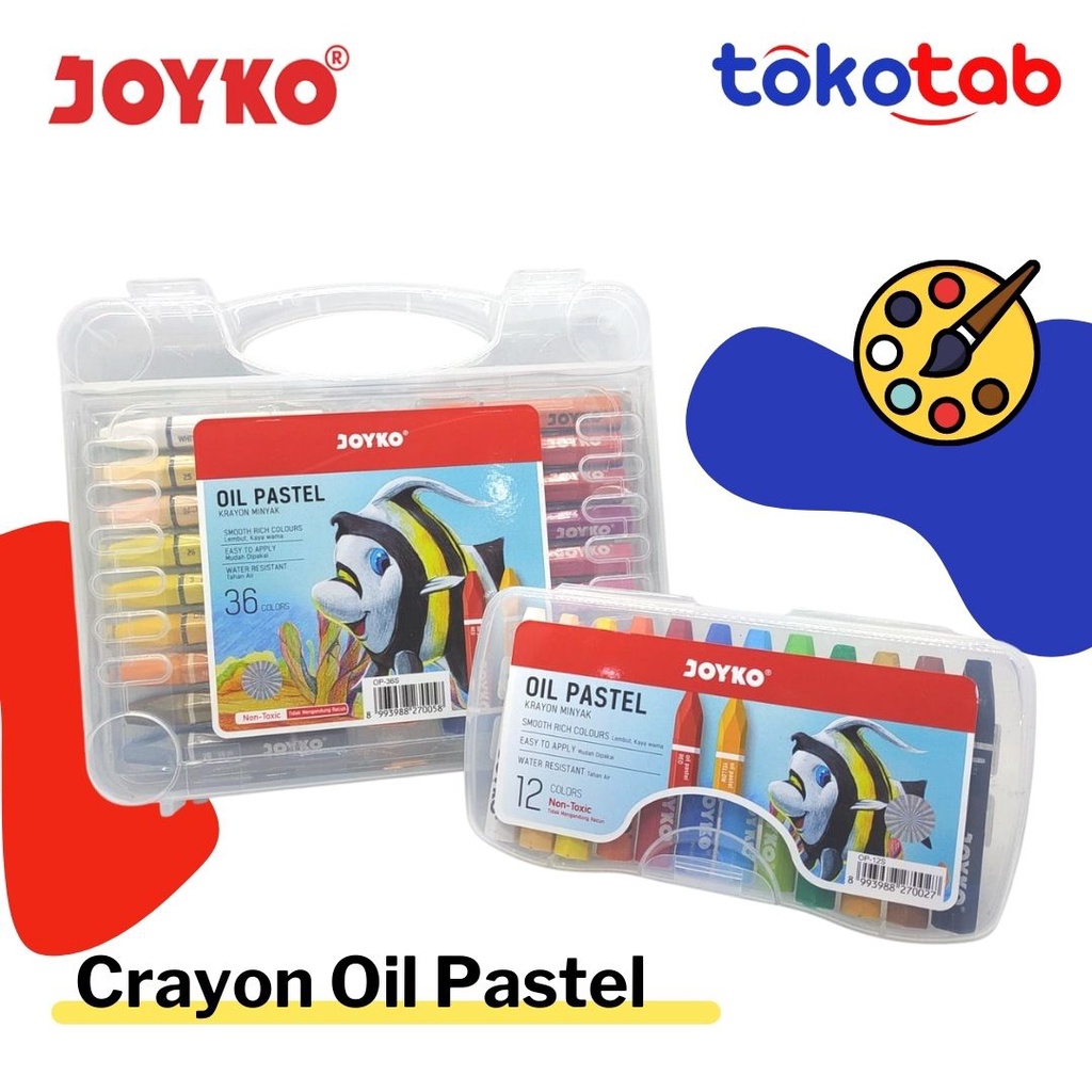 

JOYKO Crayon Warna Oil Pastel/ Krayon Crayon Minyak