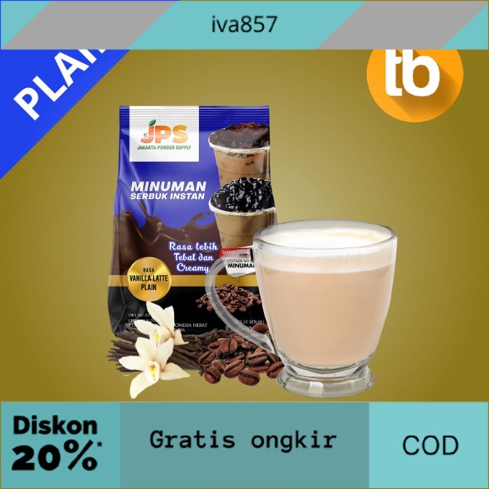 

PROMO JPS Bubuk Vanilla Latte Plain (Bubuk minuman dan makanan) GRATIS ONGKIR