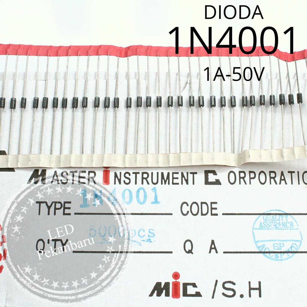 DIODA 1N4001 IN4001 1N IN 4001 DIODE 1A 50V DO41