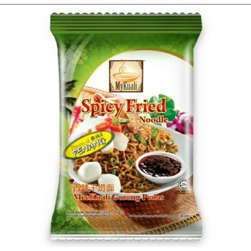 

Mie goreng Mykuali spicy fried