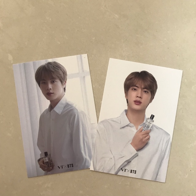bts jin vt postcard (baca deskripsi)