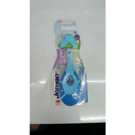 Jordan Oral Care Kids Step 1 Ekstra Soft - Sikat Gigi Bayi dan Anak