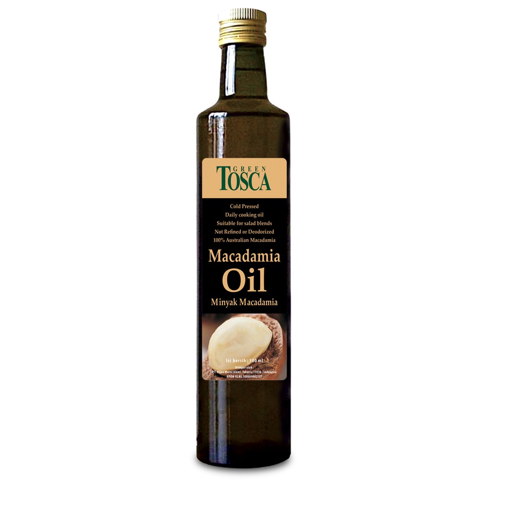 Green Tosca Cold Pressed Macadamia Oil 500ml